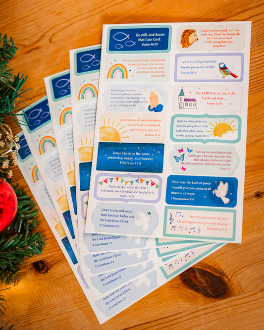 Bible Verse Stickers - Everyday Designs