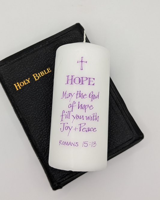 Hope Pillar Candle
