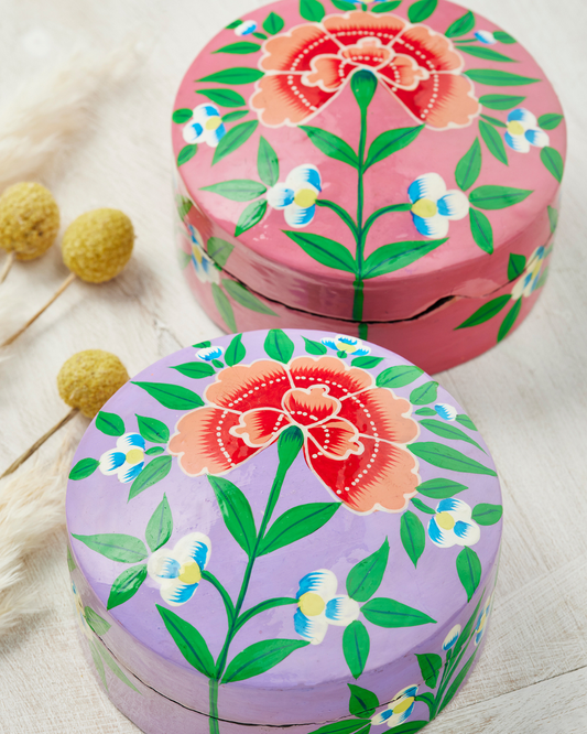 Chrysanthemum Trinket Box