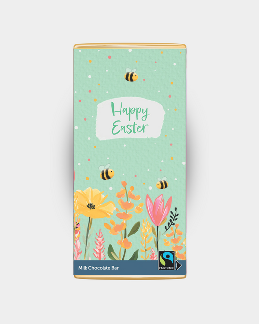 12 Easter Bee Choc Bars & FREE Pack of cards