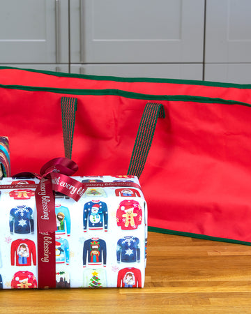 Gift Wrap Tidy Bag