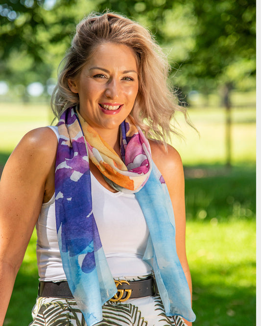 Eddie Askew Floral Scarf