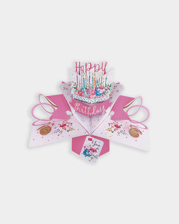 Birthday Cake Pop-Up Card