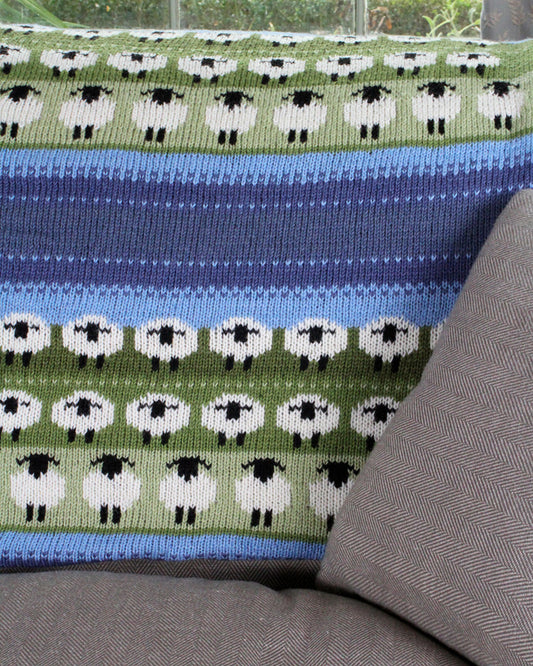 Flock of Sheep Throw