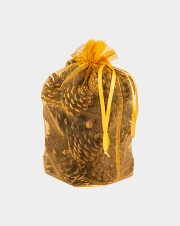Scented pinecones with reviver oil in cinnamon and orange