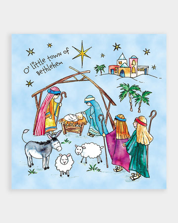 10 O' Little Town Christmas Cards