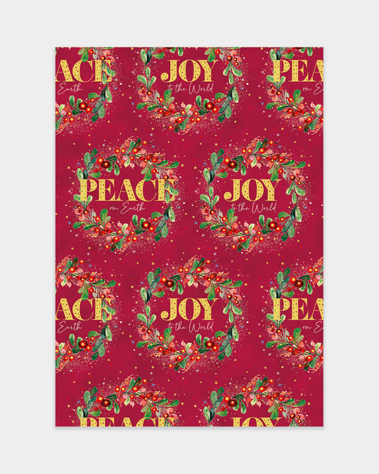 Peace & Joy Gift Wrap