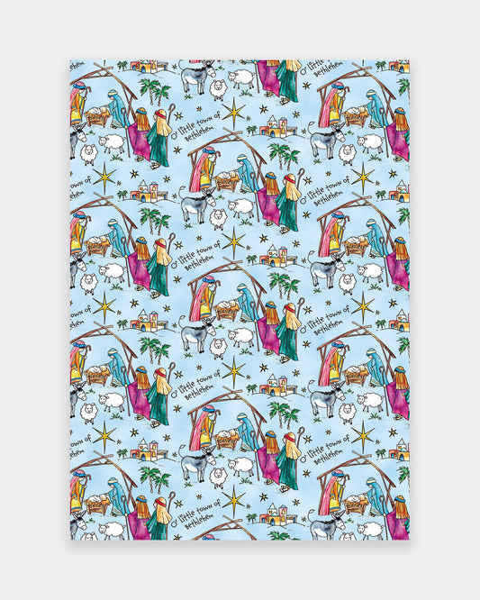 O' Little Town Gift Wrap