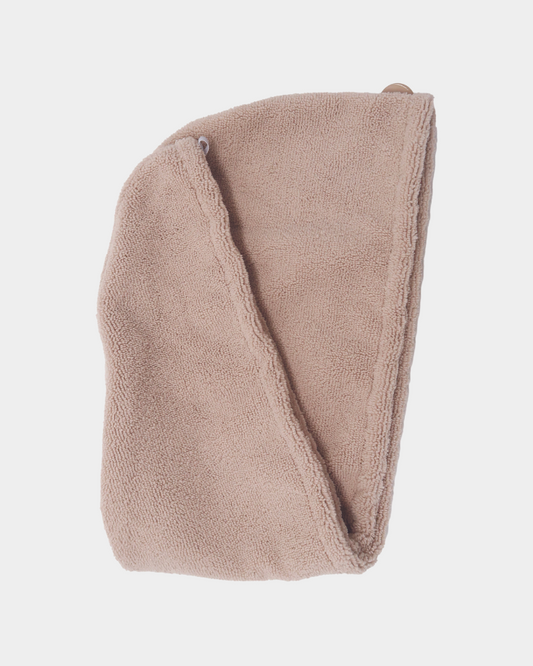 Turban Hair Towel Infused with Coconut Oil