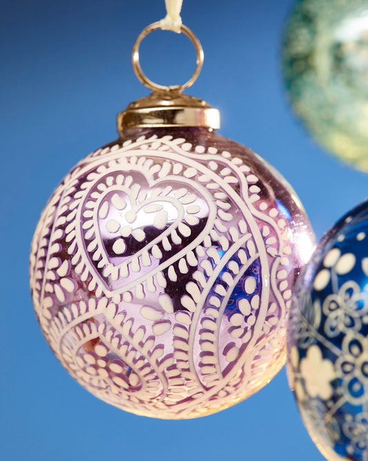 Set of 4 Christmas Baubles