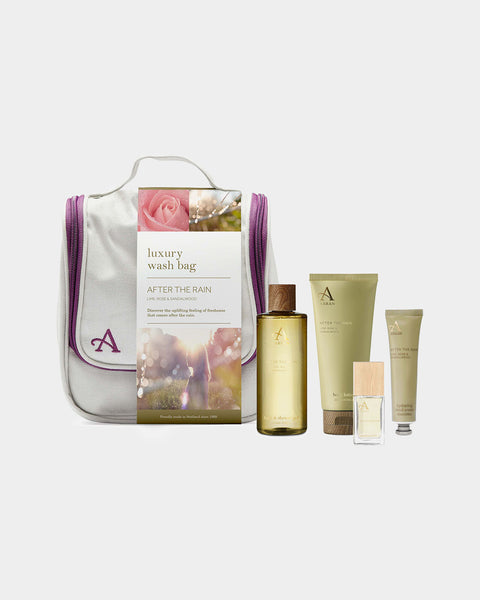 After The Rain Arran Sense of Scotland Wash Bag Gift Set | The Leprosy Mission Shop After The Rain Arran Sense of Scotland Wash Bag Gift Set | The Leprosy Mission Shop