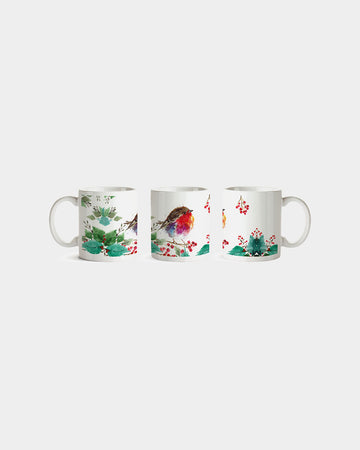 Joyful Robin Mug & Coaster Set