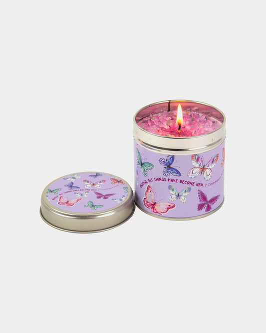 New Creation Candle Tin