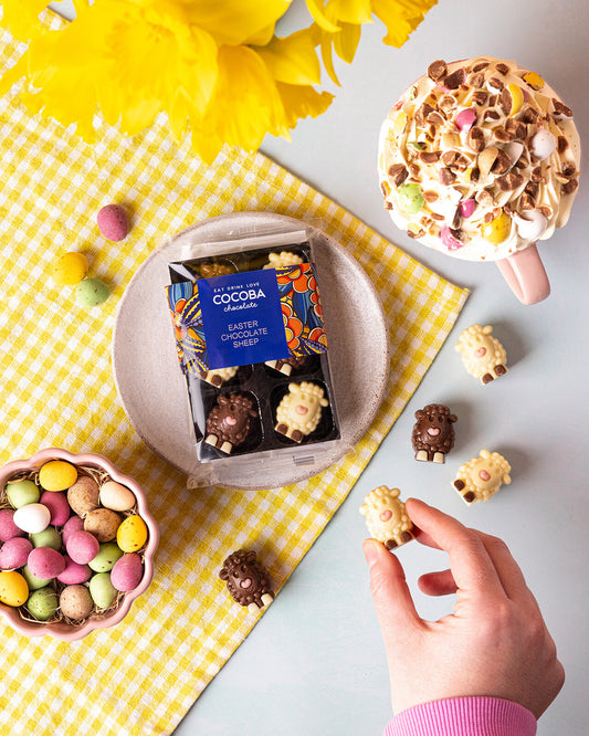 Easter Chocolate Sheep