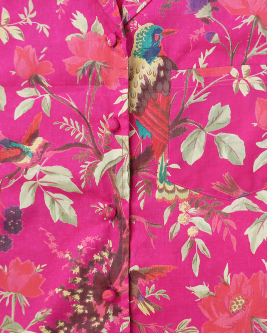 Hot Pink Ladies Nightshirt