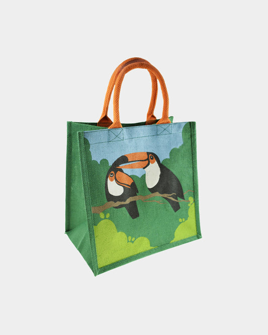 Toucan Jute Bag