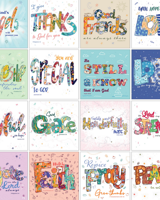 20 Faith & Grace Cards