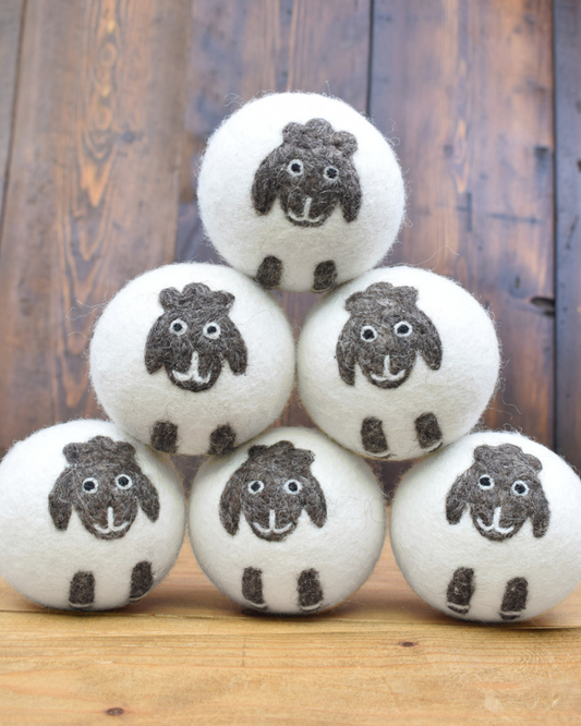 6 Sheep Dryer Balls