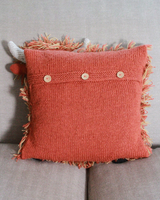 Hairy Highland Cow Cushion