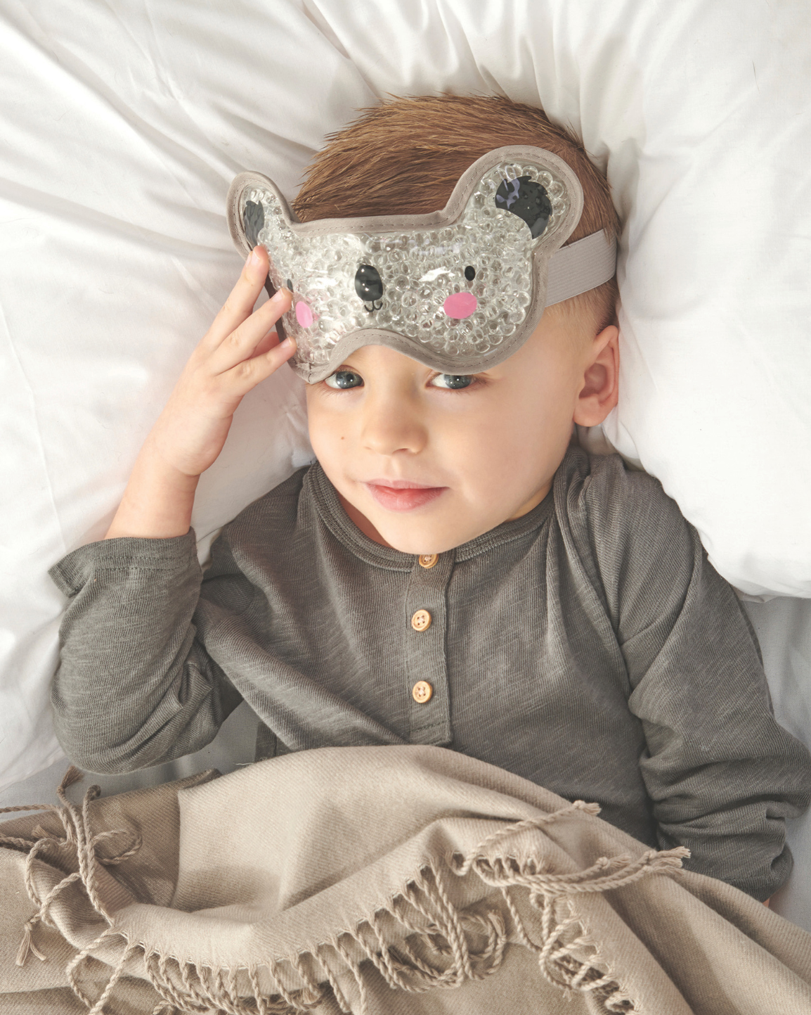 Koala gel cooling head wrap with lavender and marjoram fragrance