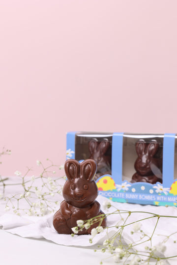 3 Easter Bunny Chocolate Bombes