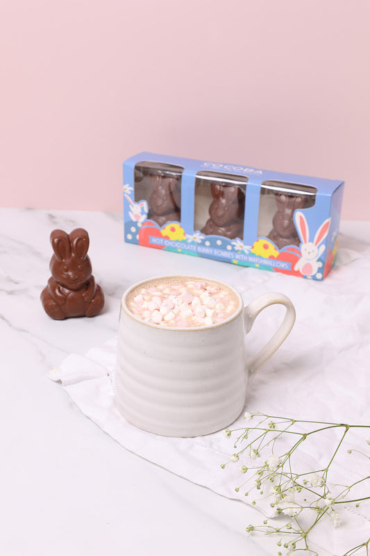3 Easter Bunny Chocolate Bombes