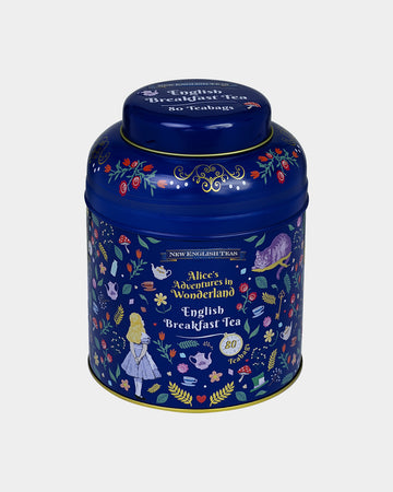 Alice in Wonderland Tea Caddy - Midnight