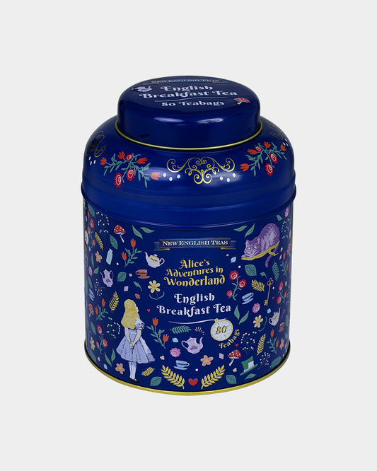 Alice in Wonderland Tea Caddy - Midnight