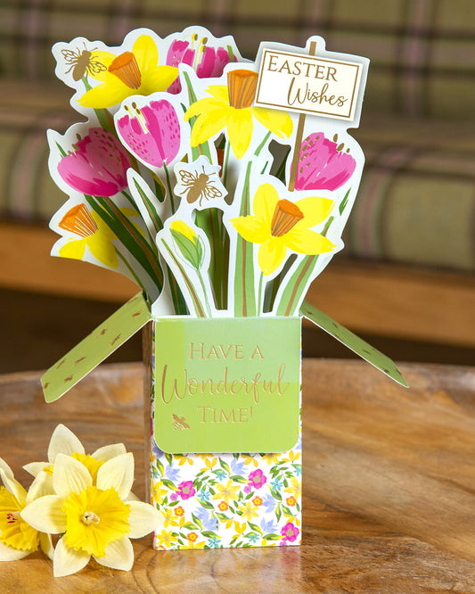 Easter Wishes Pop Up Card