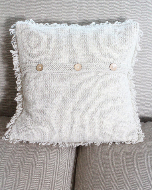 Shaggy Sheep Cushion