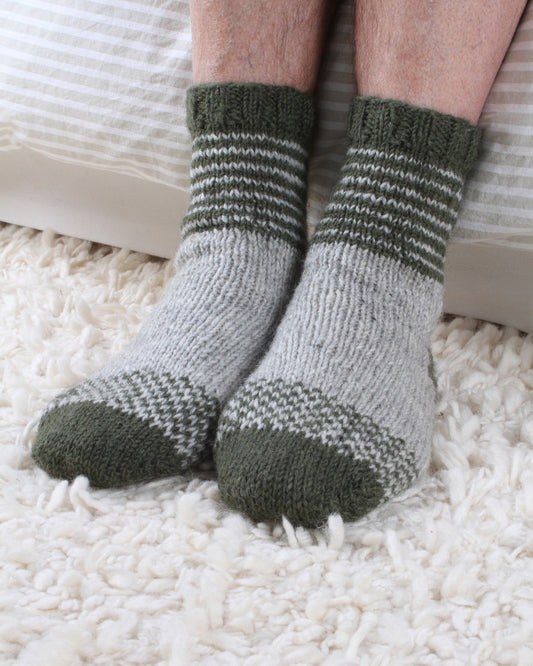 Aberdovey Sofa Socks Moss