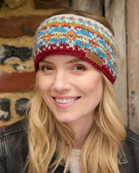 Iona Headband Burgundy