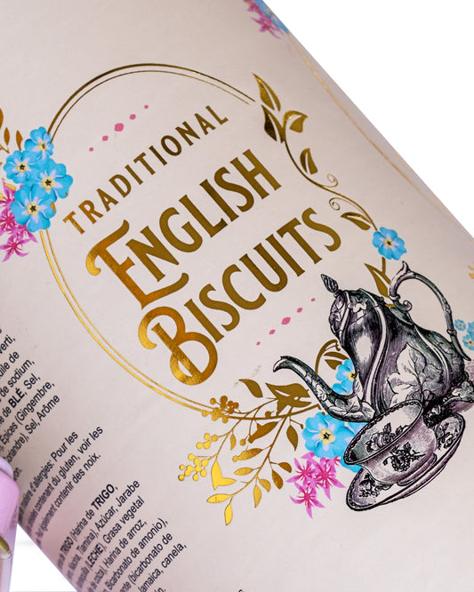 Vintage Victorian Fine English Tea & Biscuits Gift Set