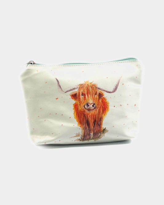 Highland Cow Tote Bag, Wash Bag & Glasses Case