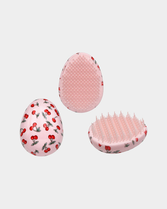 Vintage Detangling Brush Cherry