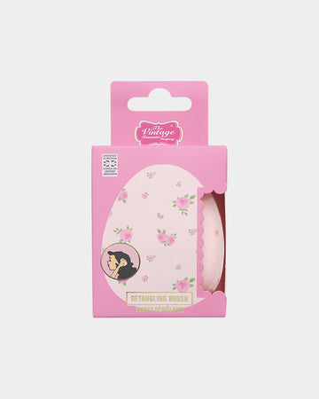 Vintage Detangling Brush - Rose