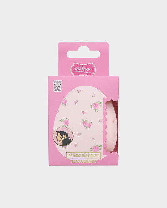 Vintage Detangling Brush - Rose
