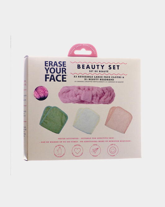 Erase Your Face Makeup Removing Beauty Set
