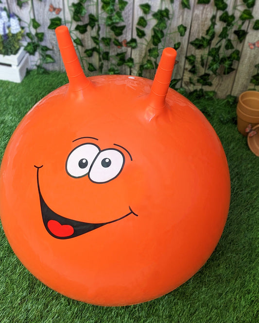 Orange Space Hopper