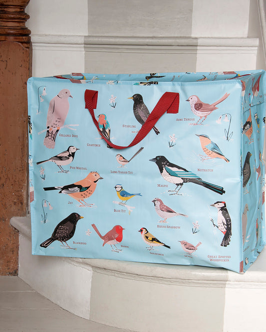 Jumbo storage bag - Garden Birds