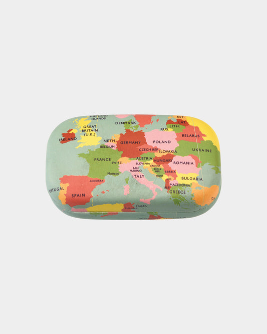 Mini Travel Case - World Map