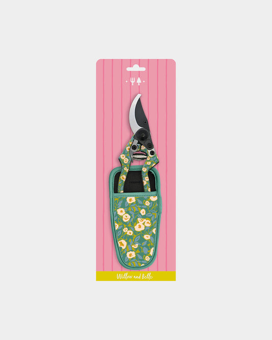 Secateurs & Pouch - Abstract Floral
