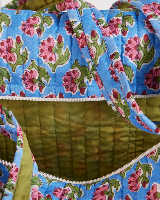 Taruni Block Printed Weekend Bag