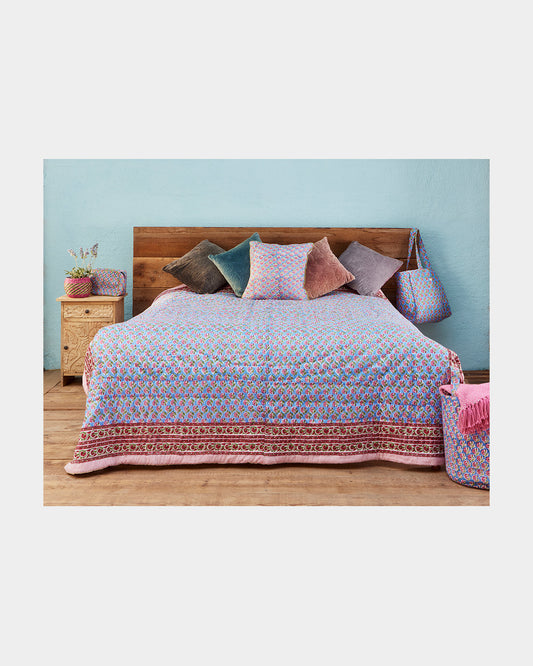 Taruni - Shvanthi Block Print Reversible Quilt
