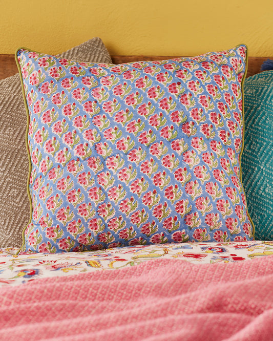 Taruni - Shvanthi Block Print Cushion Cover