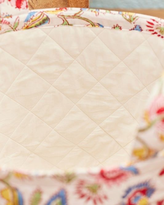Shvanthi Block Print Storage Laundry Bag