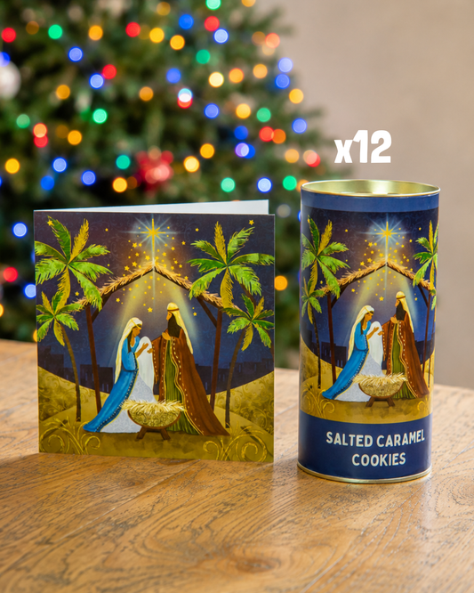 12 packs of In A Stable Caramel Cookies & Free Pack of Cards