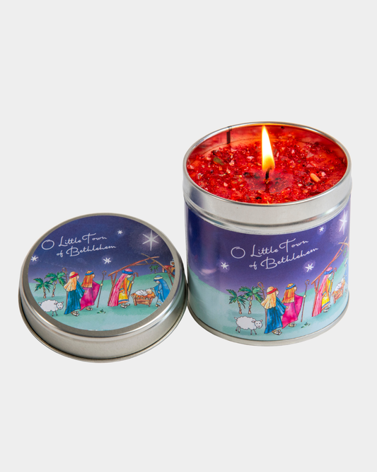 Little Town of Bethlehem Candle Tin