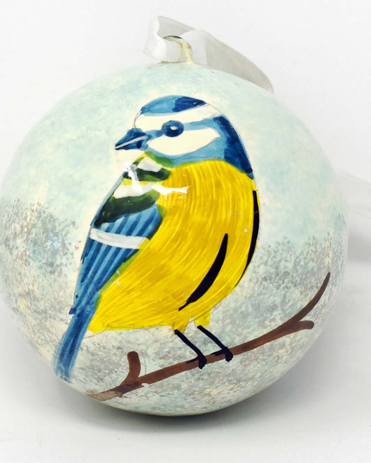 2 Hand-painted Baubles