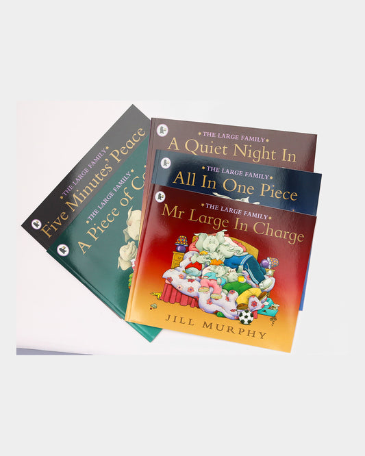 The Large Family five-book collection of elephant family stories